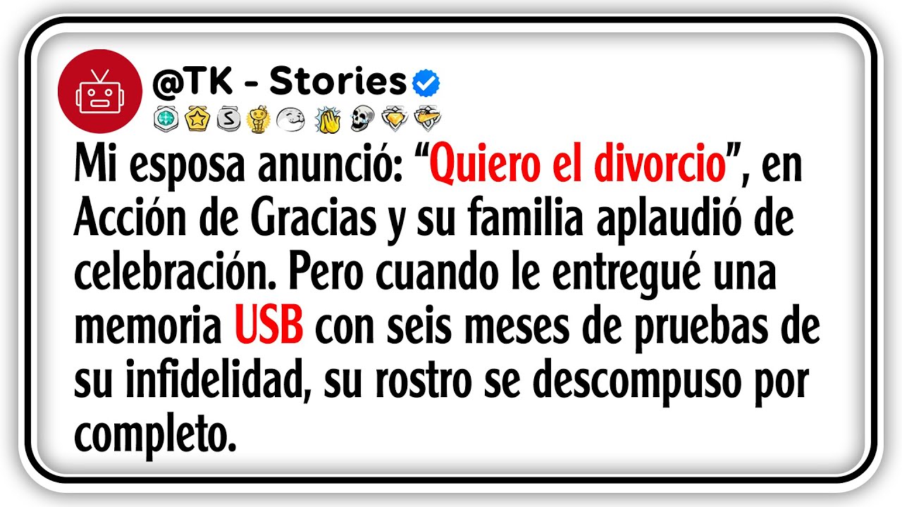 Mi esposa anunció: “Quiero el divorcio” en Acción de Gracias y su familia aplaudió de celebración...