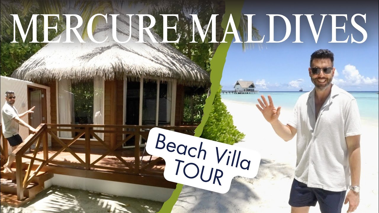 Mercure Maldives Kooddoo Beach Villa Tour 🌴 INSIDE This Adults-Only Luxury Escape