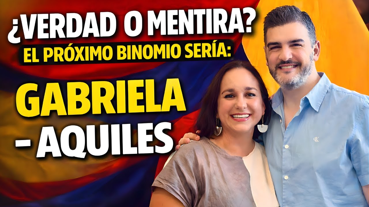 ¿VERDAD O MENTIRA? EL BINOMIO GABRIELA–AQUILES SACUDE A LA REVOLUCIÓN CIUDADANA