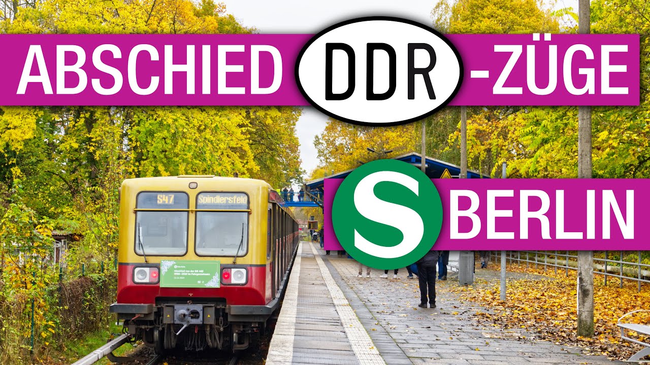 Tschüss, Coladose — Letzte Fahrt: Abschied Baureihe 485 der S-Bahn Berlin [Doku 4K]