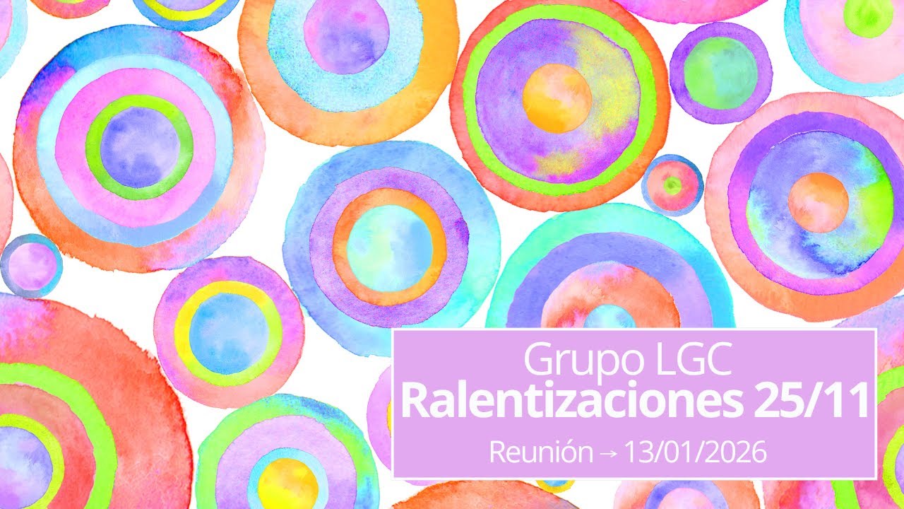 Reunión #4 - Ralentizaciones LGC - 25/11