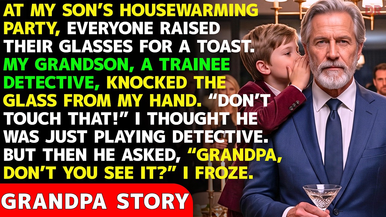 My Detective Grandson Knocked My Drink Away at My Son&rsquo;s Housewarming&mdash;Then Asked, &ldquo;Don&rsquo;t You See It&hellip;&rdquo;