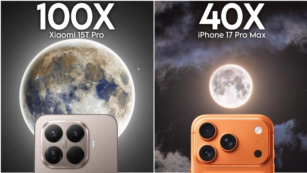 Сравнительный тест Live Zoom для Xiaomi 15T Pro и iPhone 17 Pro Max