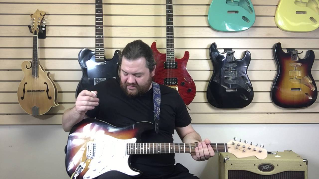 SOLO Diy Guitar Kit, Model STK - Sound Demo 2