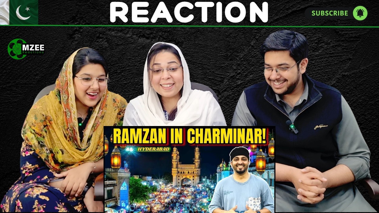 Celebrating Ramadan at Charminar - Hyderabad Old City | Reaction!