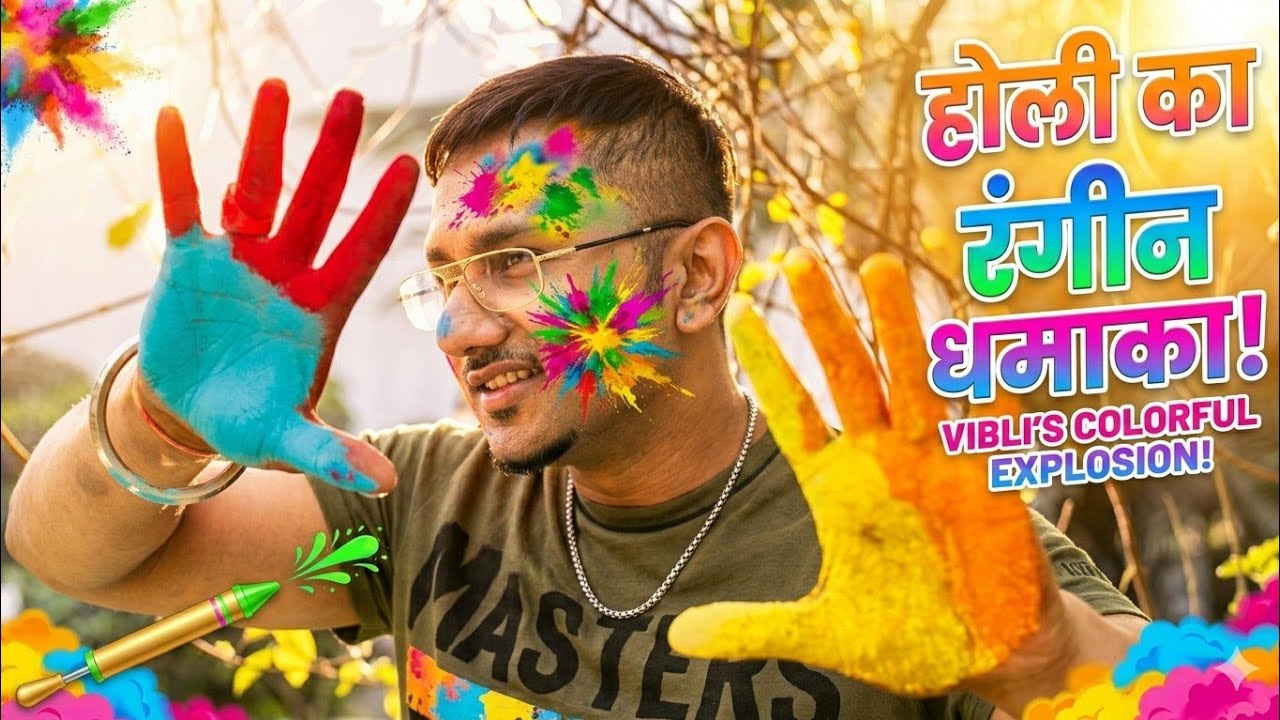 Holi 2026 🎨 [होली के दिन सब गले मिल जाते हैं] - Latest Hindi Holi Song | Official Video | Happy Holi