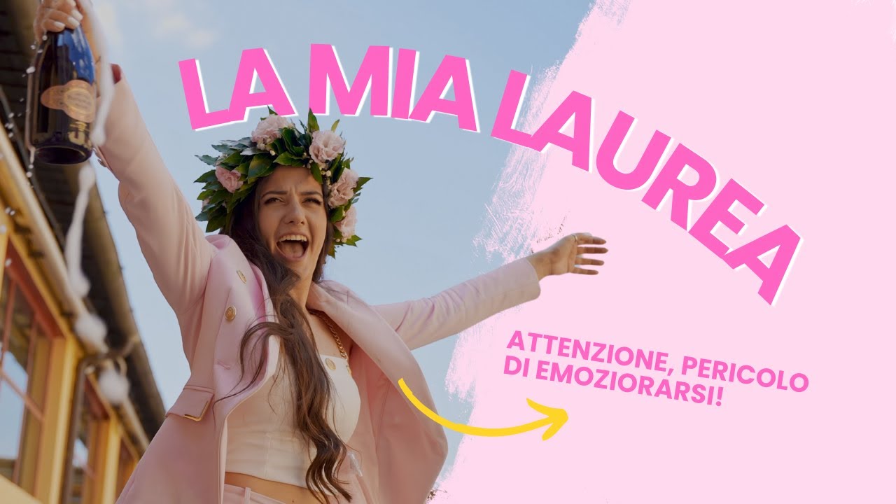 MI SONO LAUREATA!! vi porto con me nel giorno della mia laurea. 💗