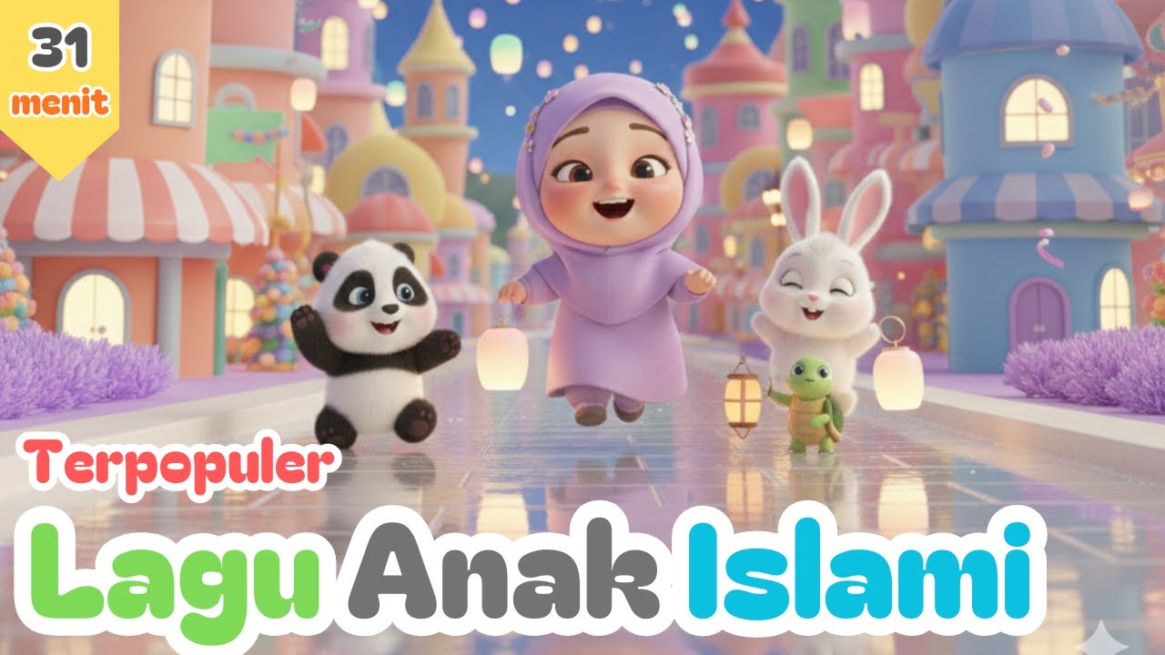Lagu Anak Islami - 4 Khalifah, Alif ba ta tsa, Rukun Islam, Rukun Iman, Nabi Yang Mulia, Bismillah