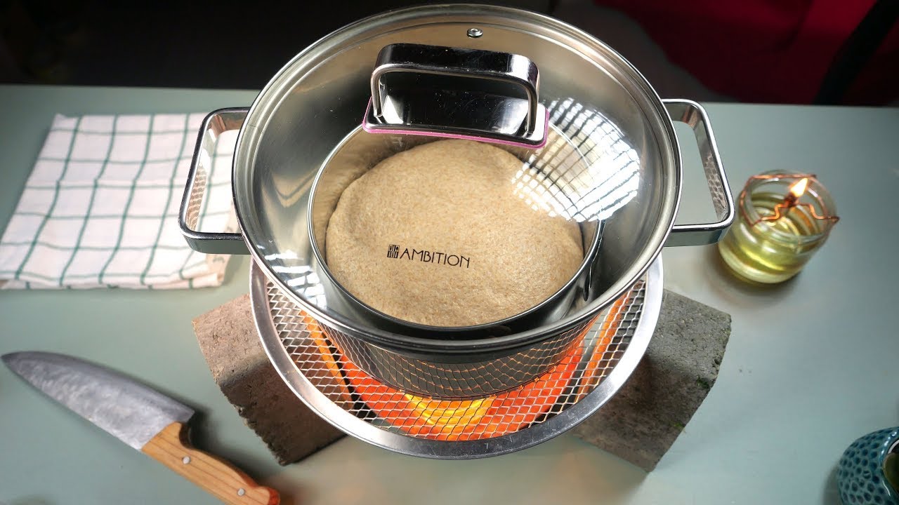 IS IT POSSIBLE TO BAKE BREAD WITH CANDLES?