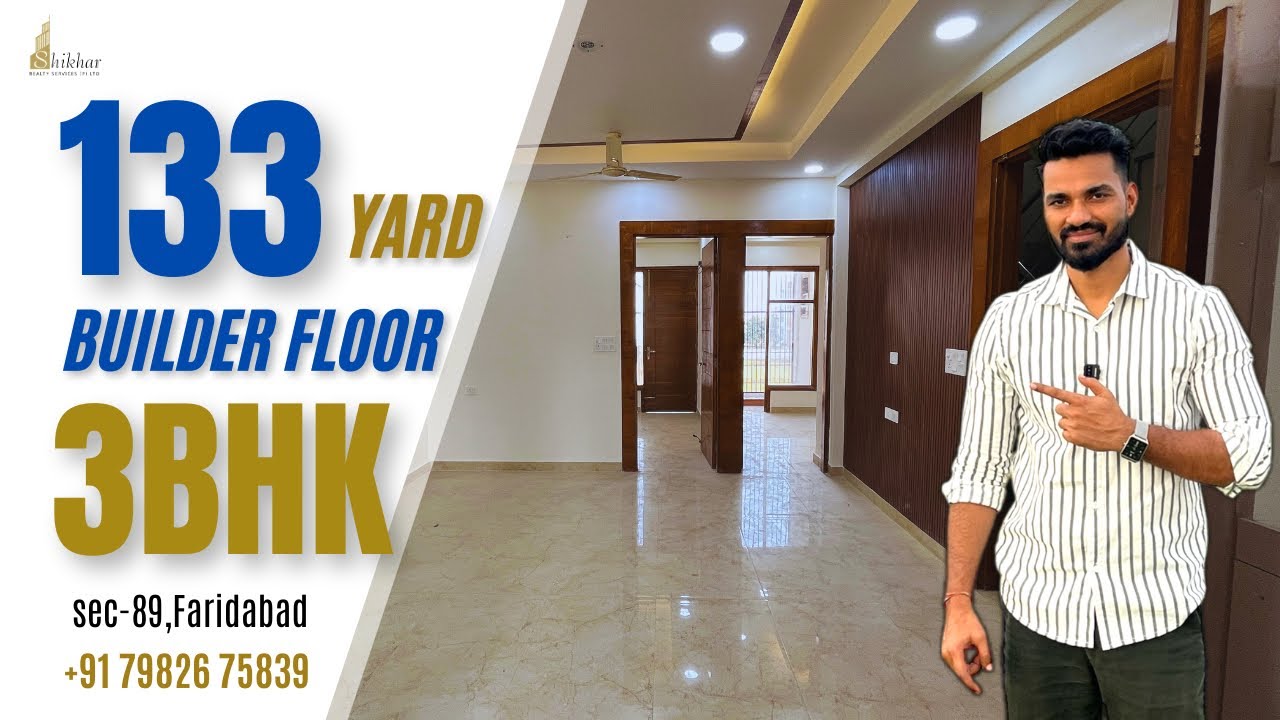 133 Sq Yard Luxury Builder Floor in Sector 89 Faridabad | Honour Homes 