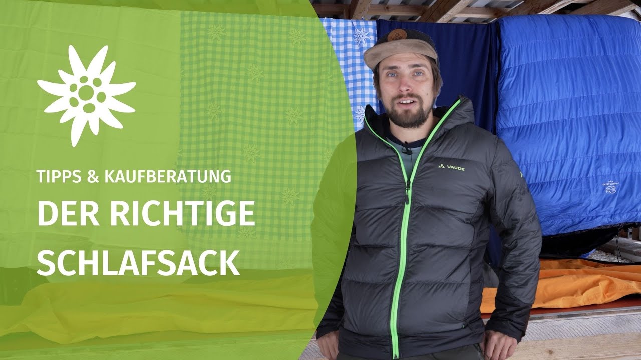 Schlafsack Vergleich - Vor- und Nachteile von Seide, Baumwolle, Fleece, Daune | Berge im Kopf