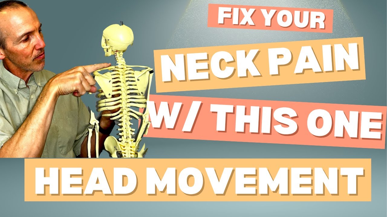 Fix Neck Pain with This Simple Chin Nod Correction | Physical Therapist Explains