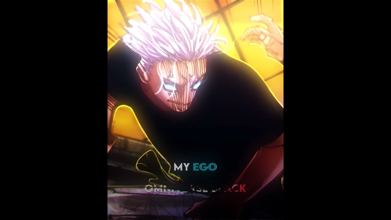 My ego edit #animeedit #gojo