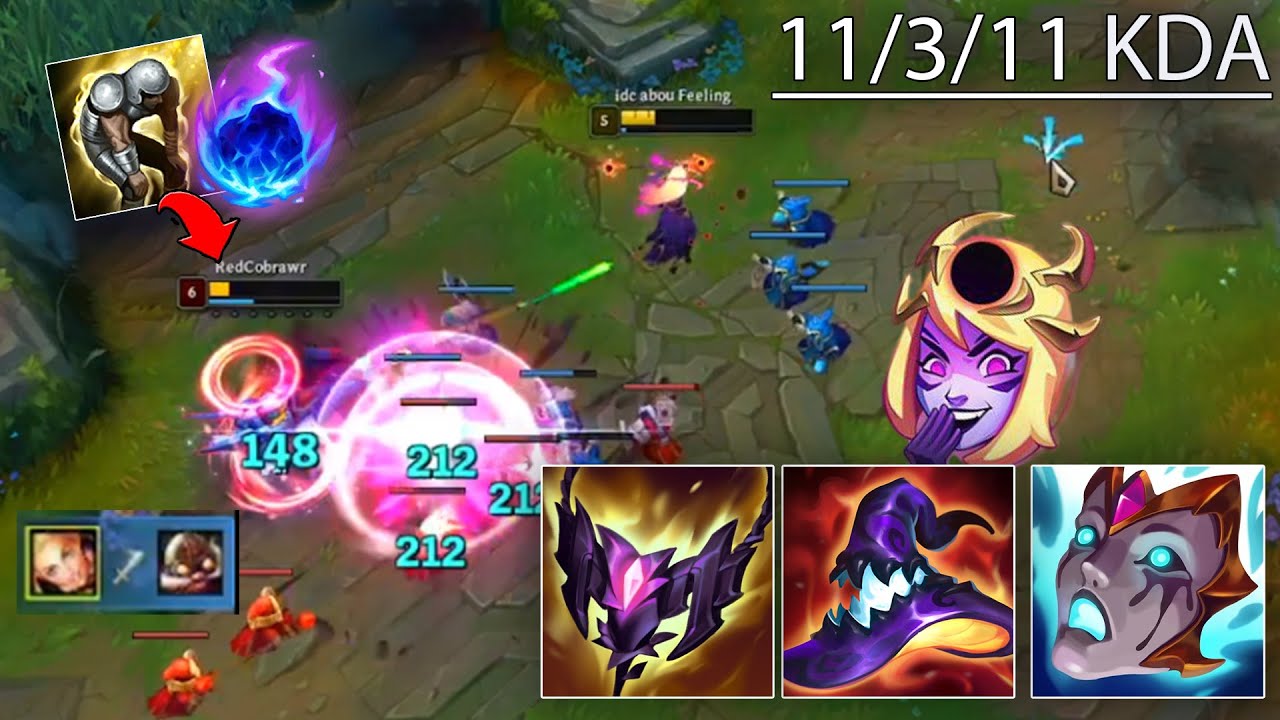 LUX GamePlay Soloq - This Build is Broken for low elo D4-Silver /LUX vs Corki - League Of Legends