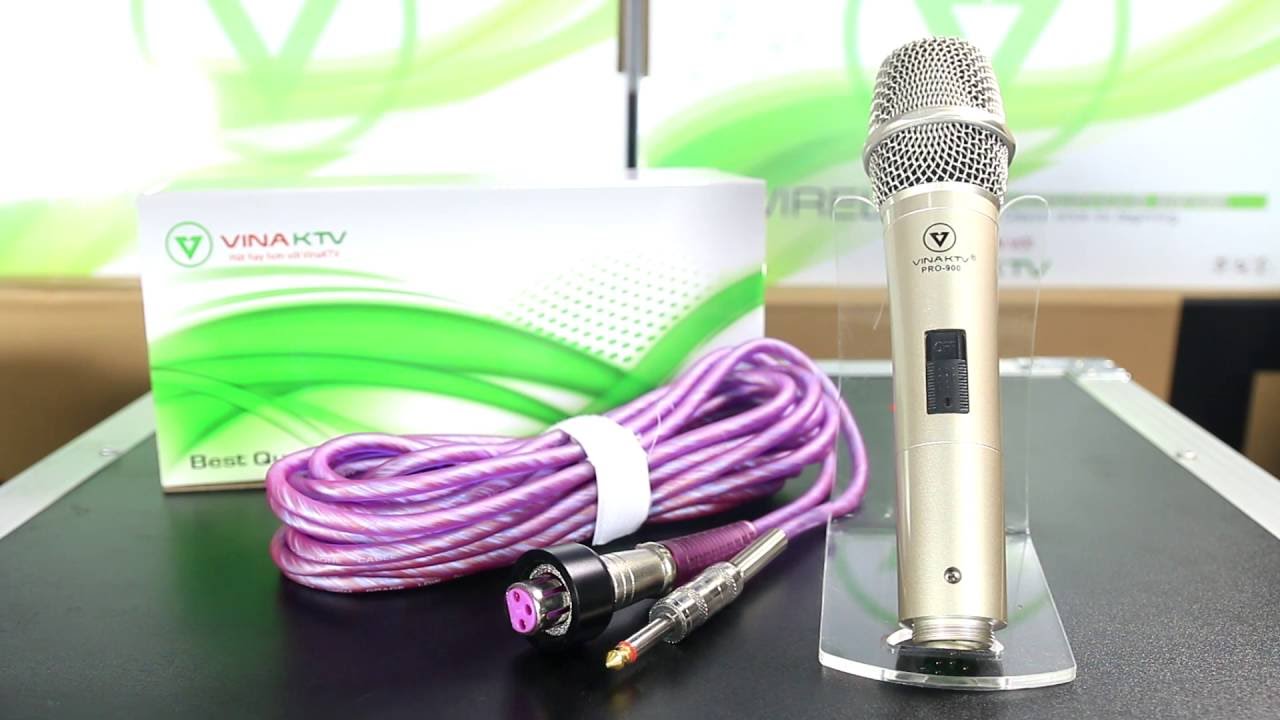 Micro VinaKTV Pro 900| Micro karaoke gi&aacute; rẻ hay nhất  gi&aacute; chỉ 750.000