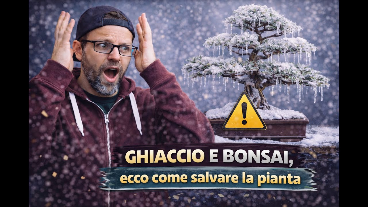 GHIACCIO E BONSAI, ecco come salvare la pianta
