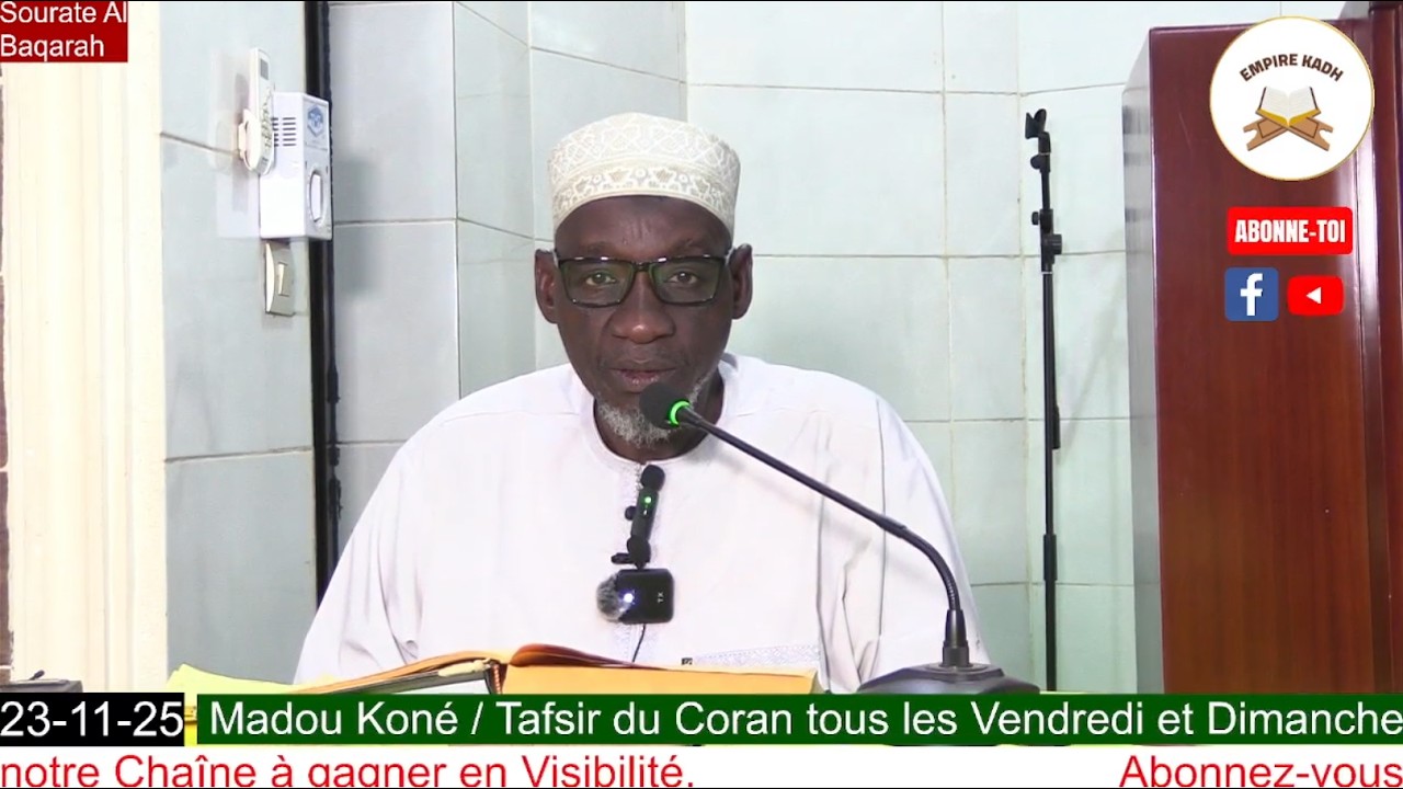 Imam Madou Koné la Sira du Prophète Mohamed S.A.W le rappel profite au croyant (32)