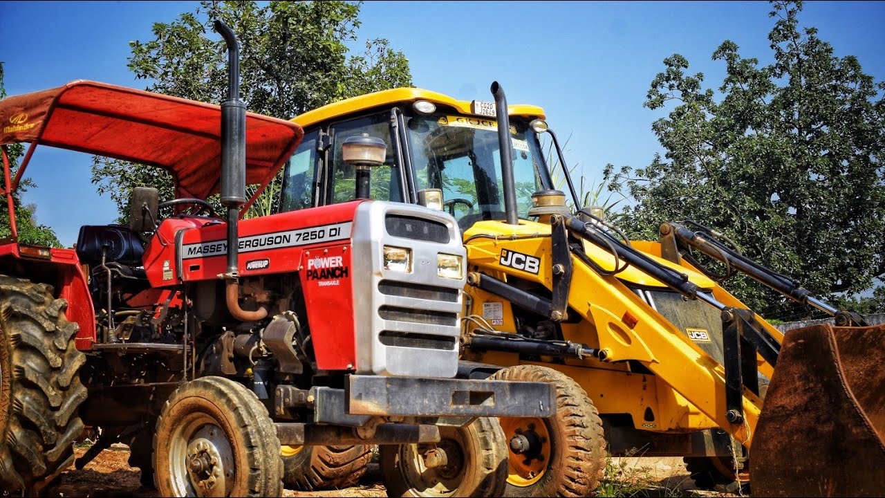 JCB 3DX BACKHOE BATTERY LOW NOT START l TRACTOR AND JCB