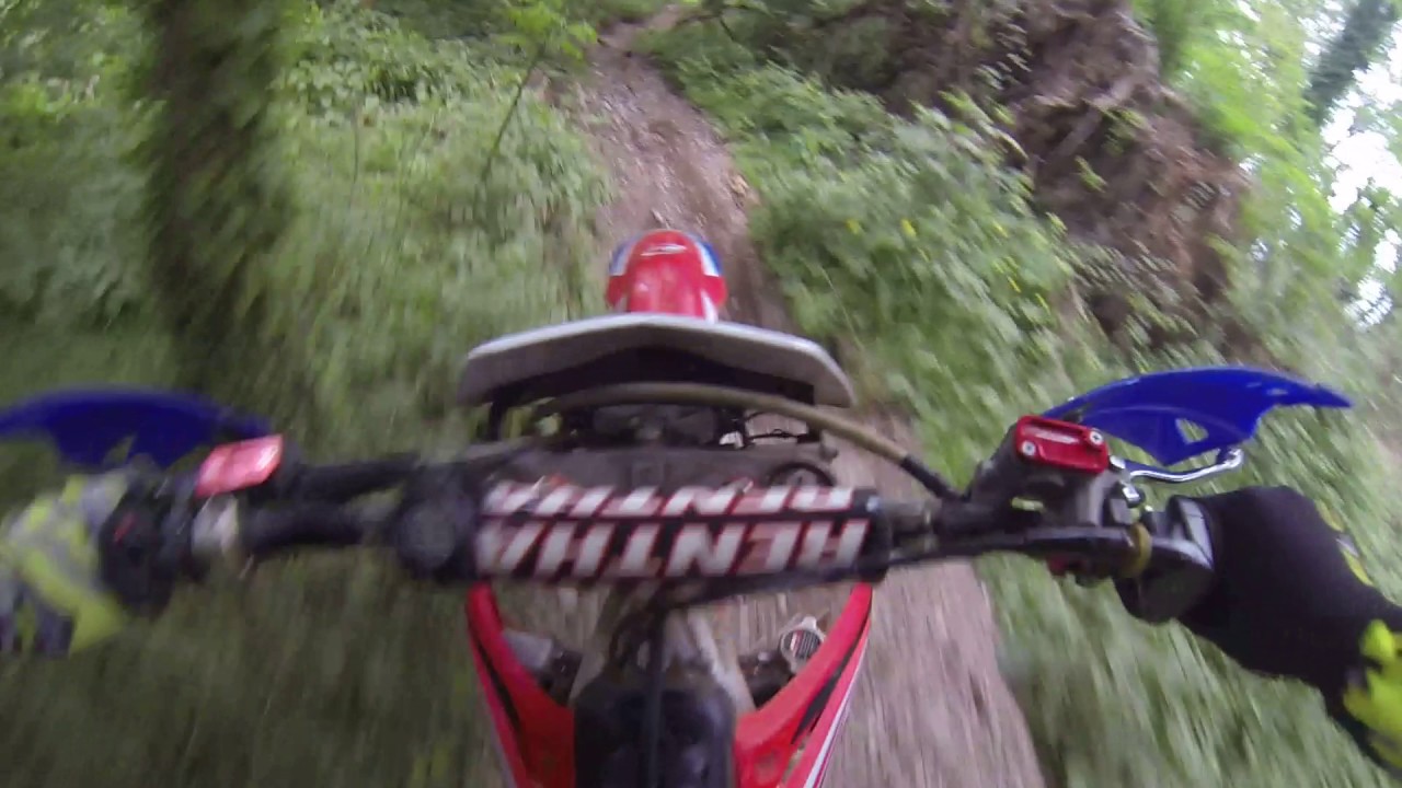 honda cr 125 enduro cross test 2017