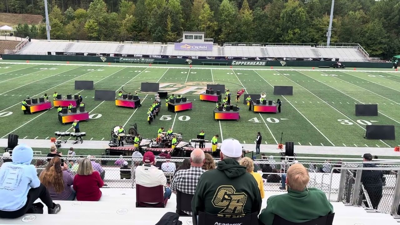 Ninety Six Marching Band at Band Beat 2025