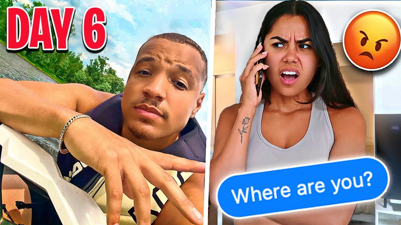 LEAVING My GIRLFRIEND For A WEEK Without Telling Her To See How She Reacts... (HUGE ARGUMENT)