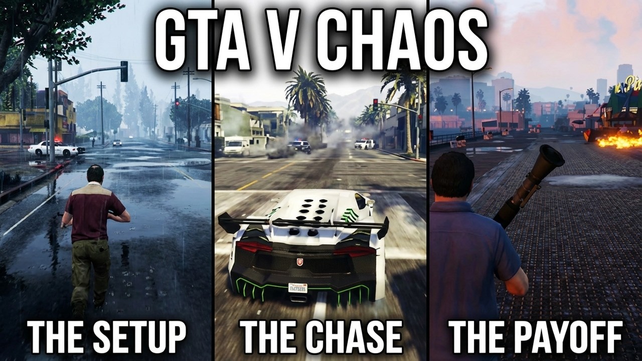 TREVOR, MICHAEL AND FRANKLIN & GTA5 POLICE, HELICOPTER #gta#funny#short