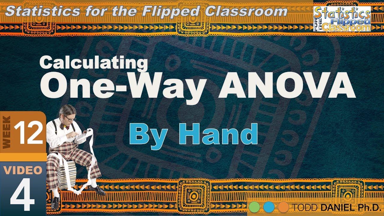 How to do a One Way ANOVA by Hand (12-4)