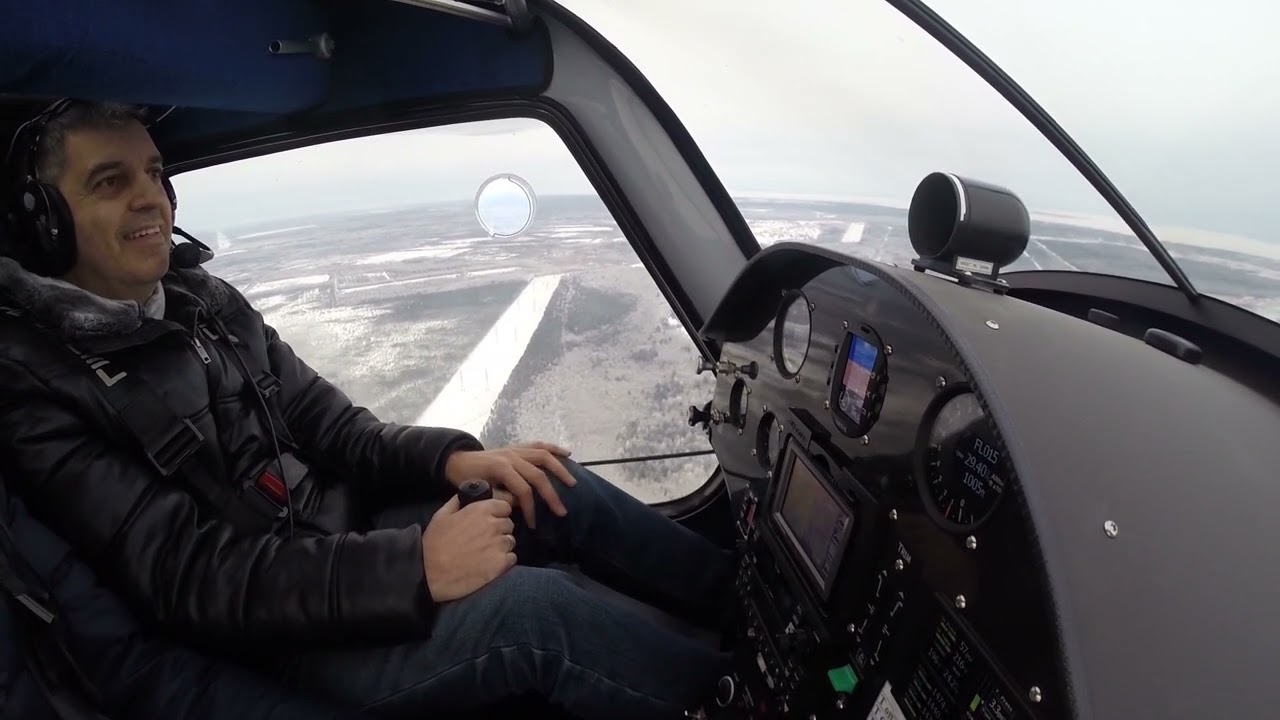 Полет на Pipistrel Alpha Trainer 13.01.24 аэродром Сельцо. Полная версия.