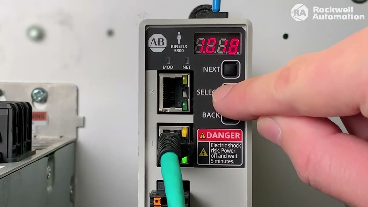 Kinetix 5300 IP Address Setting