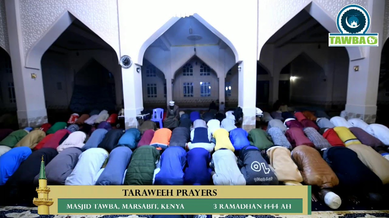 TARAWEEH, MASJID TAWBA