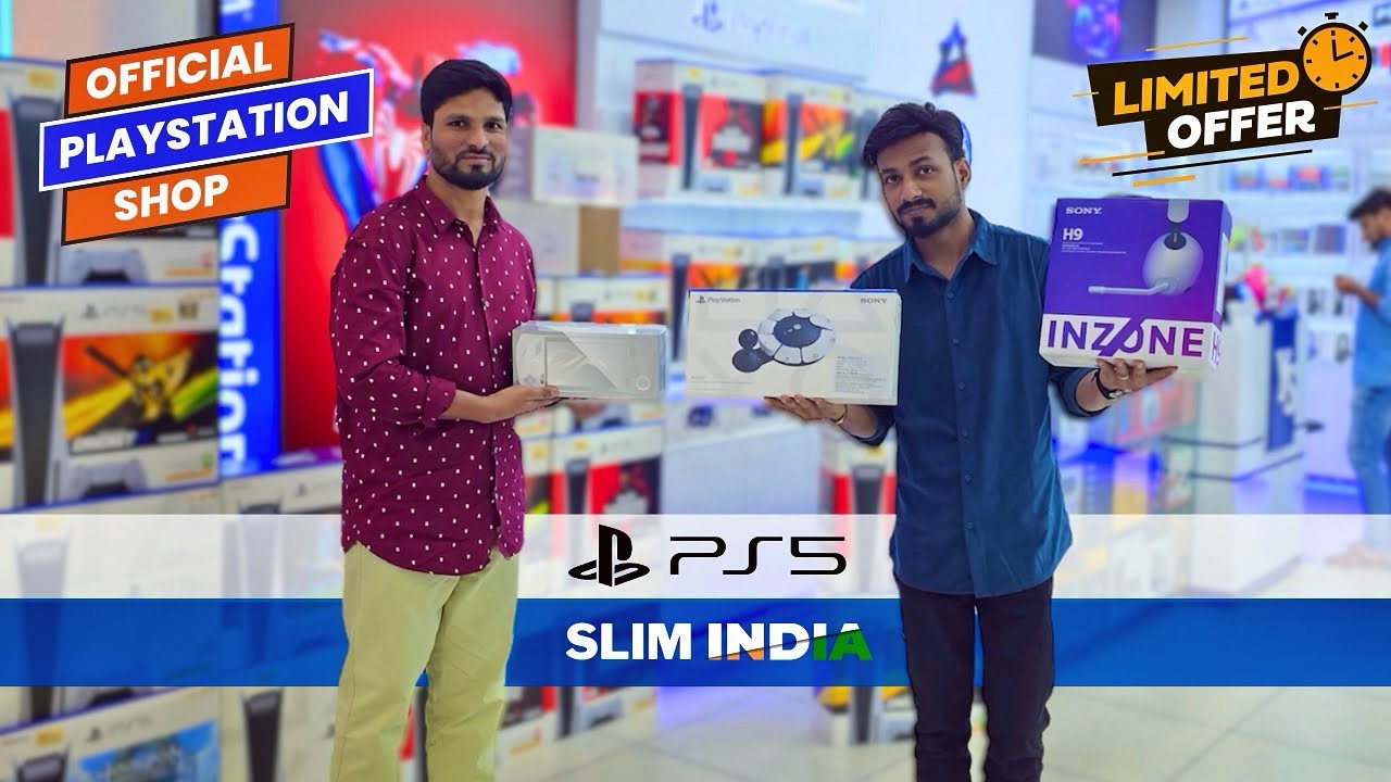 PlayStation Official Store Tour | PS5 Slim India Launch Date