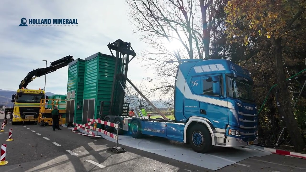 Recycling Unit geplaatst bij Marty AG in Zwitserland, Tweede installatie | Holland Mineraal