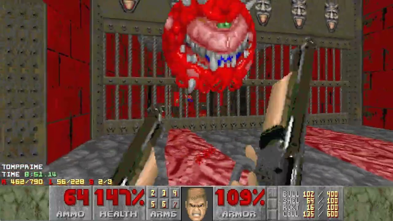 DOOM: Dead Sea Scrolls - MAP 8: Tophet (UVMAX)