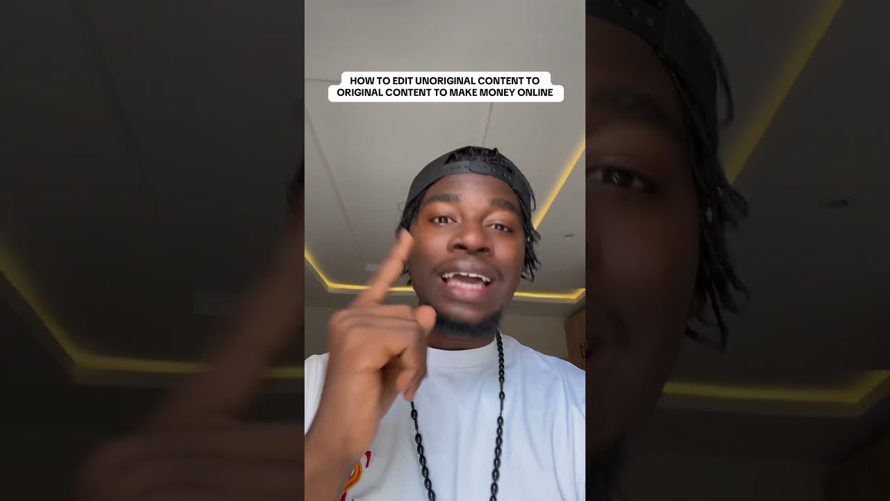 HOW TO EDIT UNORIGINAL CONTENT TO ORIGINAL CONTENT #TIKTOK #YOUTUBE