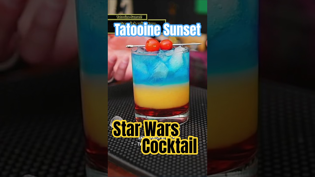 Dreaming of watching the sunset on Tatooine while sipping this...