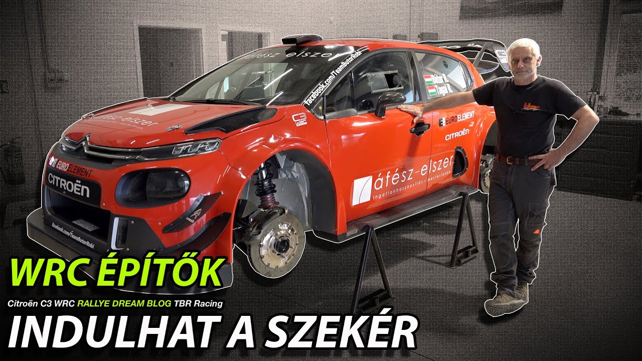 WRC Építők l Kész a karosszéria