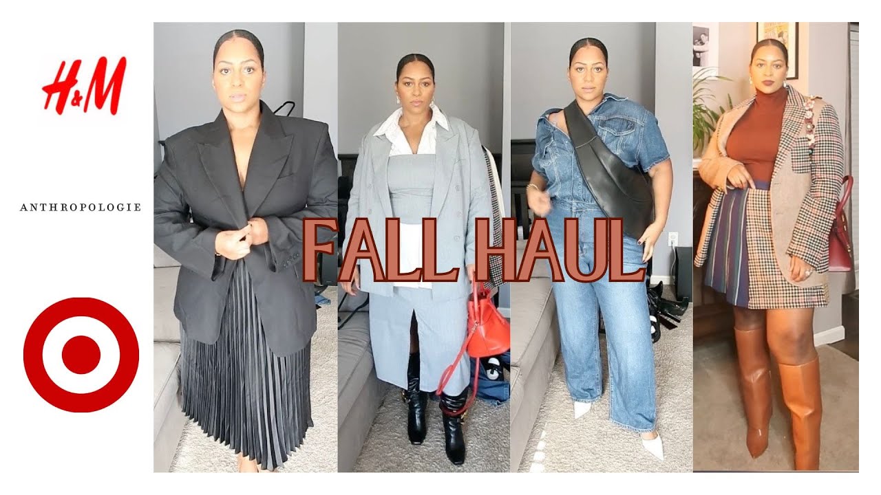 NEW IN FALL HAUL || Target| HM | Anthropologie #fallhaul