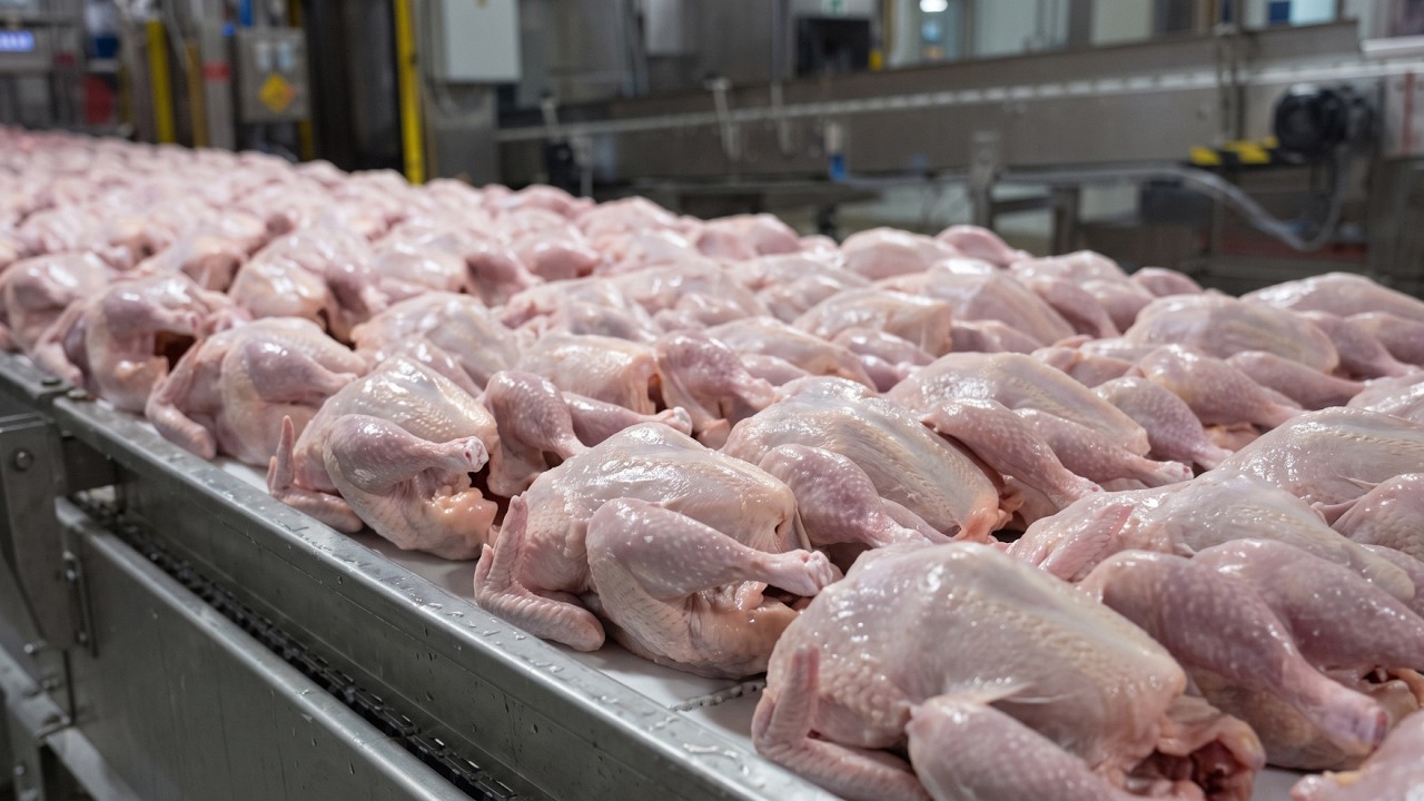 Inside the Factory Turning Millions of Whole Chickens into Crispy Fried Chicken | Full Process