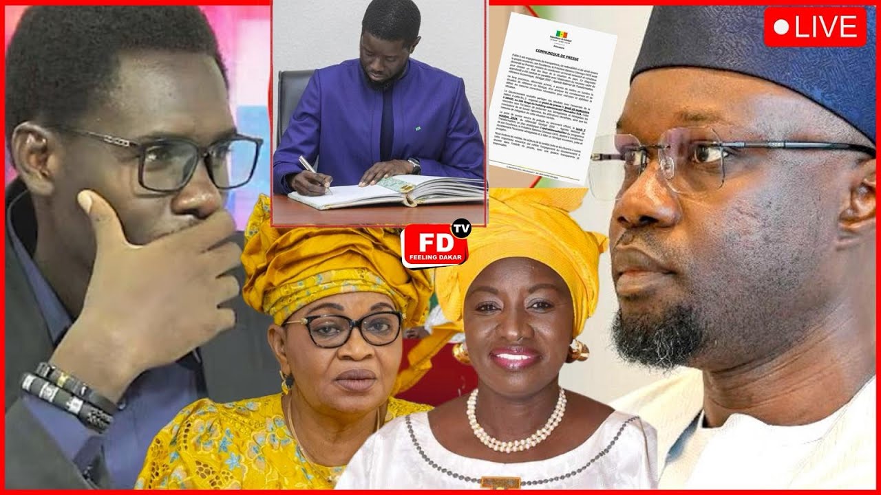 🛑&Eacute;dition sp&eacute;ciale-Sonko convoque une r&eacute;union d&rsquo;urgence -Diomaye &eacute;carte A&iuml;da Mbodj & nomme Mimi Tour&eacute;