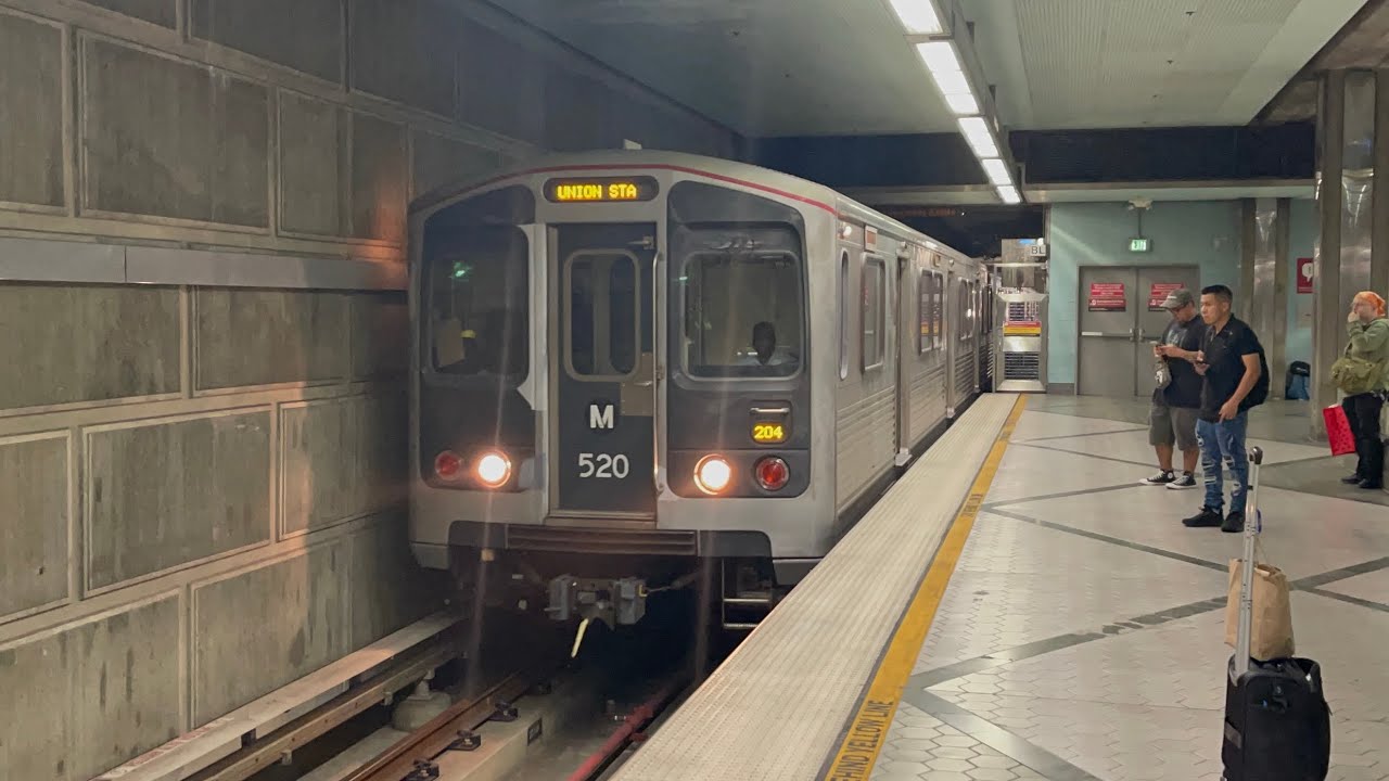 LA Metro Purple Line testing - 3/1/2026