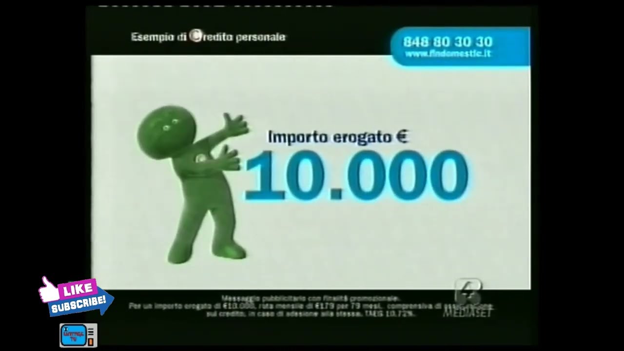 🏦Banca Findomestic - i tuoi progetti a grandi passi (2008)