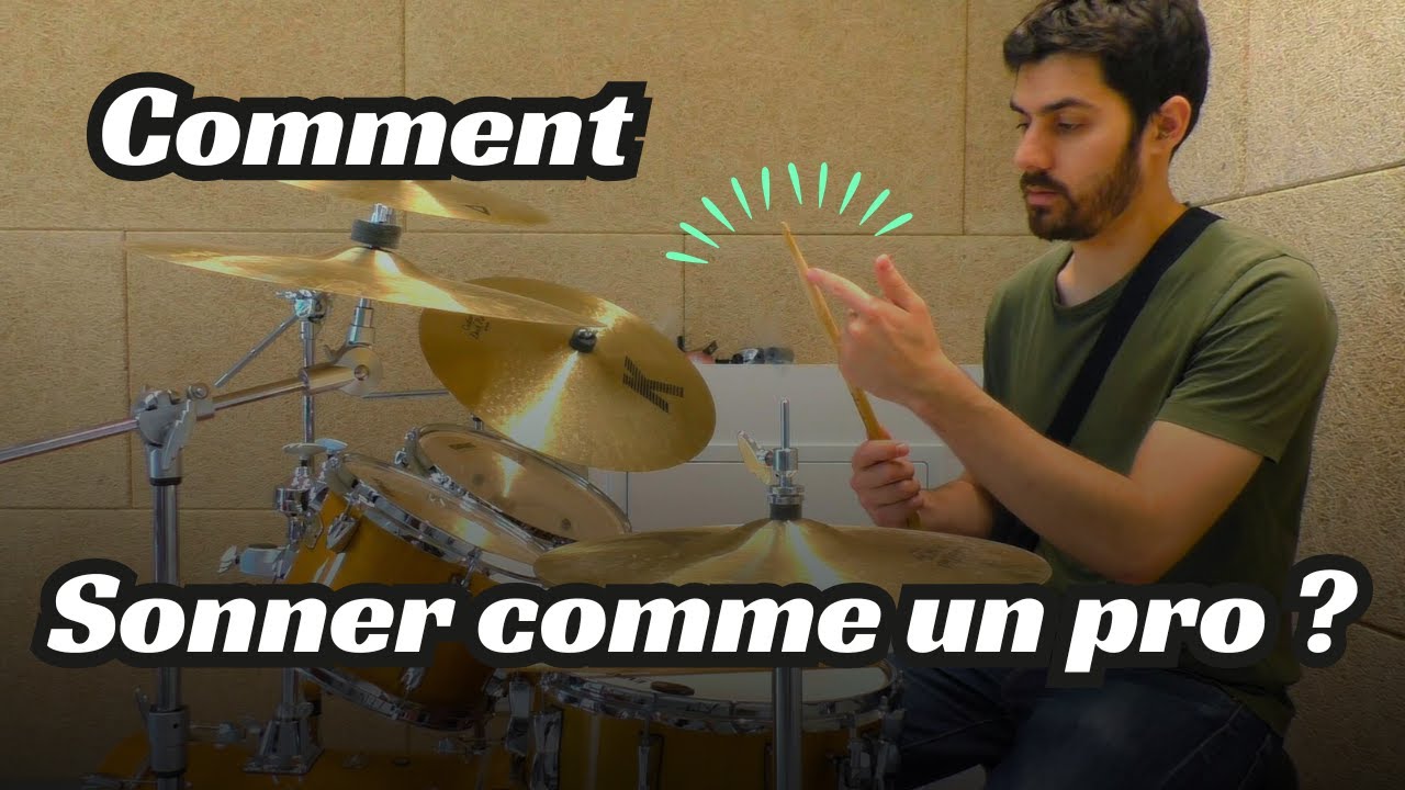 3 clés pour ne plus sonner comme un batteur débutant
