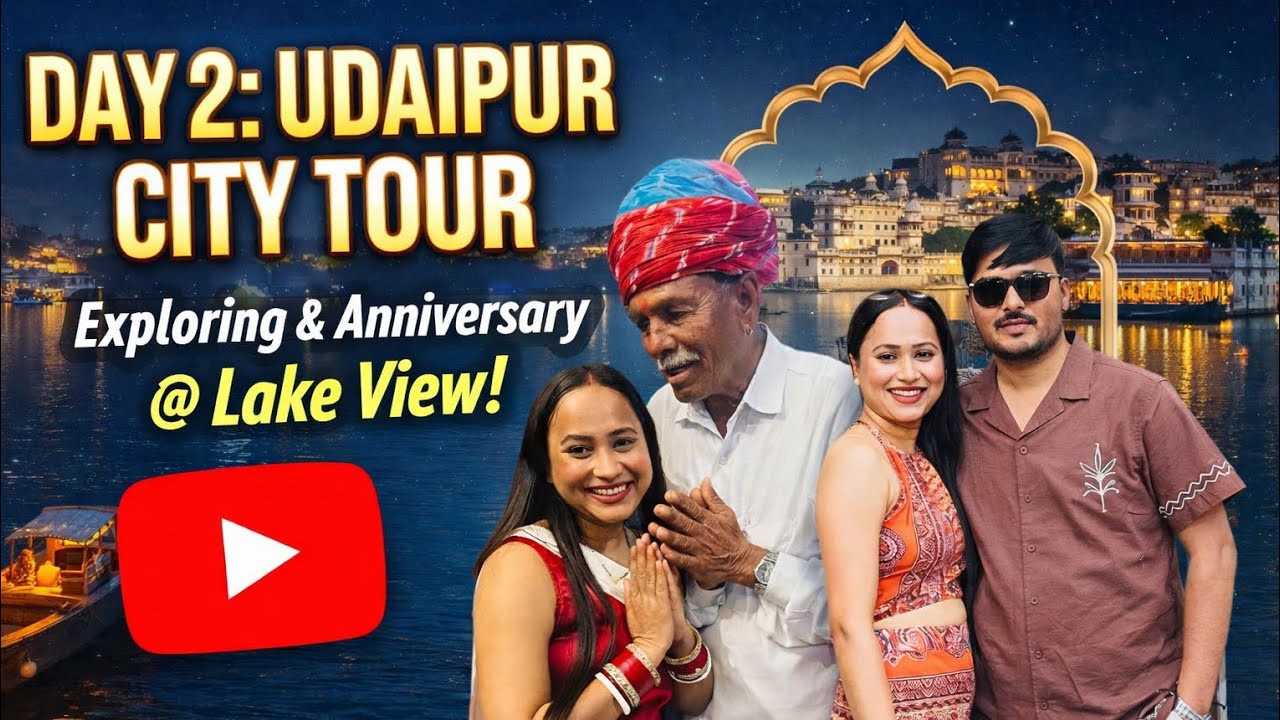 Best Anniversary Celebration in Udaipur 😍 | Lake Pichola Romantic Vlog | Day 2