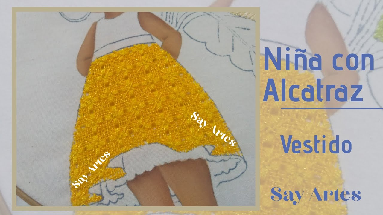 55 - Vestido - Niña con Alcatraz | Say Artes