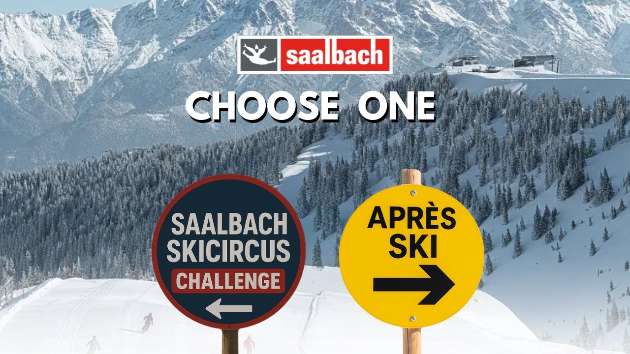 Paradise for Ski Addicts .. or Party Animals? Dilemma of Saalbach Ski Resort