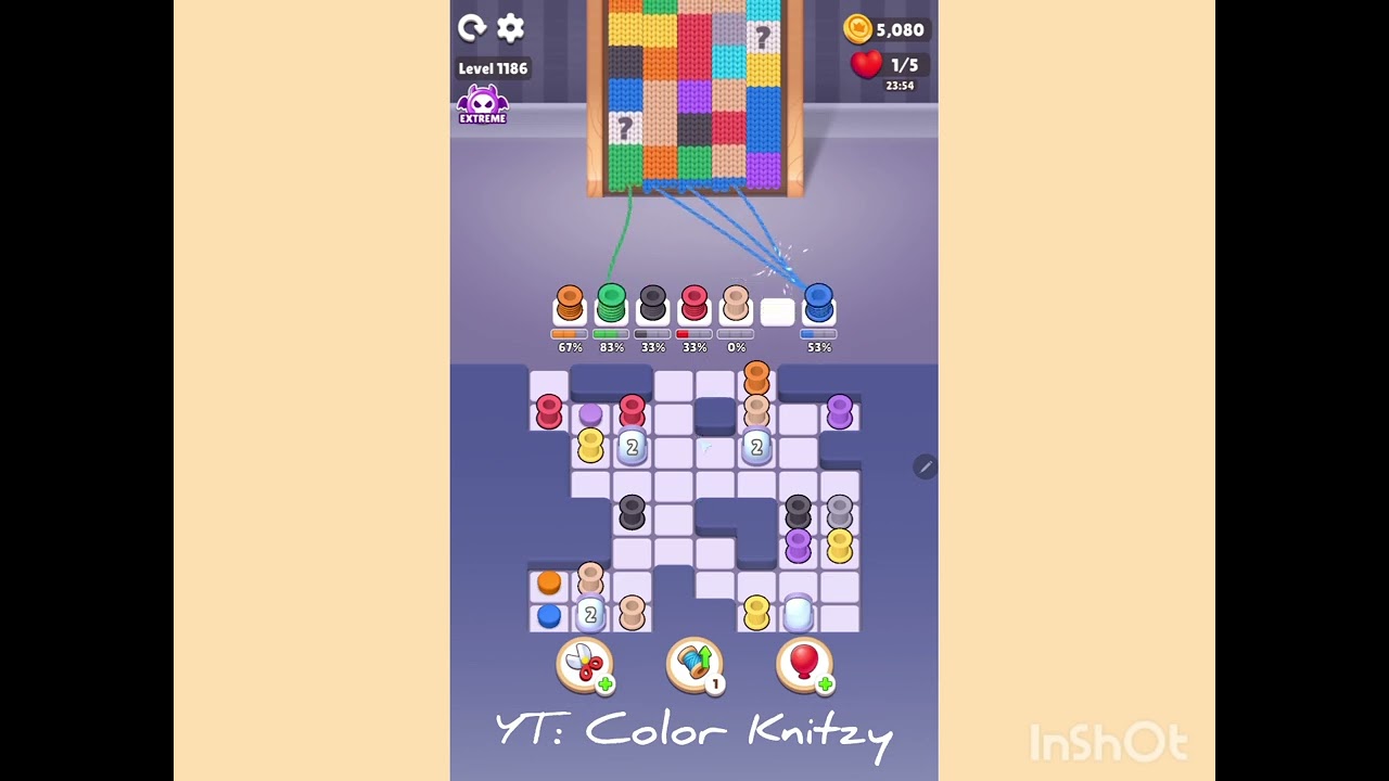 Color Knitzy level 1186 (EXTREME)