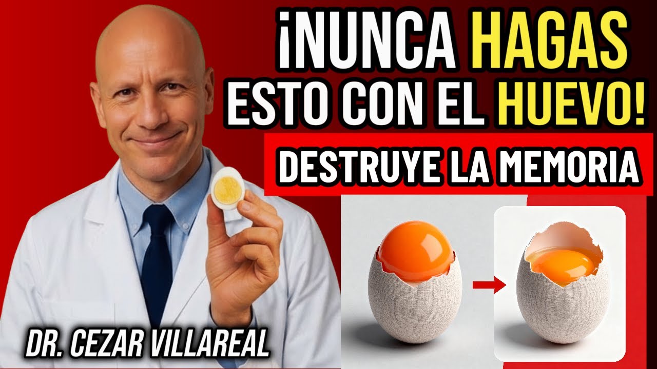 ¡No Comas Huevos Así Después de los 60! Tu Memoria Está en Riesgo