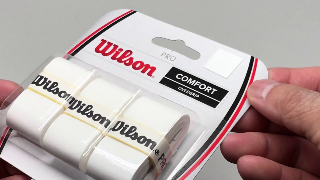 Wilson Pro Comfort Overgrip White Unboxing