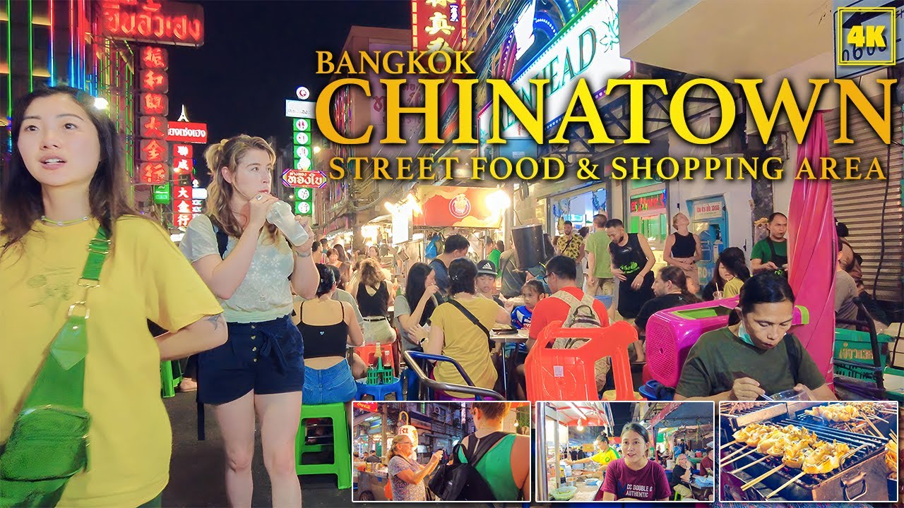 ChinaTown in Bangkok / Explore Yaowarat road & Sampheng Market(January 2024)