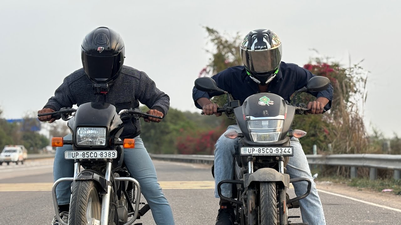 Hero Splendor+ vs Hero Super Splendor Xtec || Drag Race
